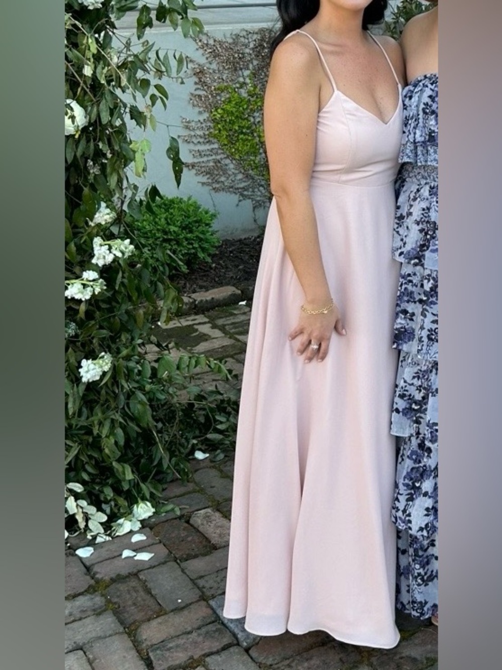 Show me your mumu dusty rose “Faith”bridesmaid dress size small